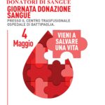 Prossima Giornata di donazione sangue Domenica 4 Maggio. Ti aspettiamo!